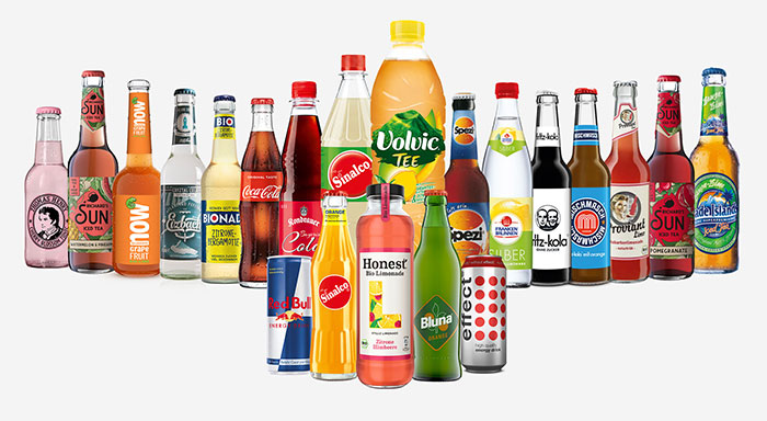 Sortiment Softdrinks